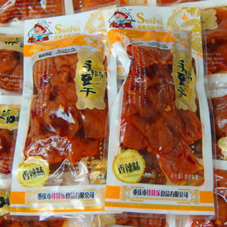 供應(yīng) 宋大媽 手撕豆干 一箱20斤 可配4口味